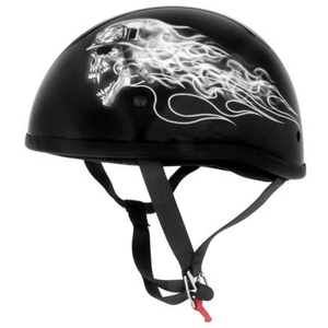 ORIGINAL ハーフヘルメット Biker Skull