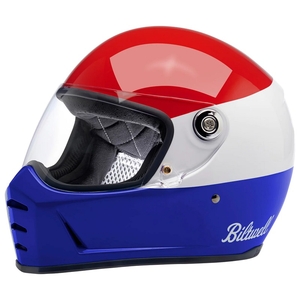 LANE SPLITTER ECE R22.05 フルフェイスヘルメット - PODIUM GLOSS RED/WHITE/BLUE