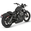 VANCE&HINES ショートショット スタッガード ブラック