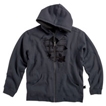 Zip Front Hooded Sweatshirt