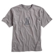 Short Sleeve Tee with Flocked #1 Graphic Black Label