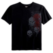 Short-Sleeve Tee Shirt with Shadow Skull