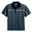 Short-Sleeve Shirt with Foil Print
