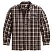 Long-Sleeve Plaid with Print
