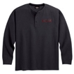 Long-Sleeve Waffle KnitShirt