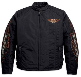Flames Nylon Jacket