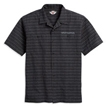 Short-Sleeve Woven with Jacquard Bar��Shield Logo