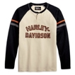 Long-Sleeve Raglan Henley
