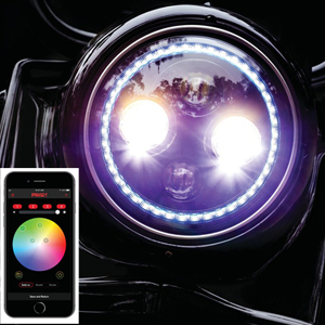 Orbit PRISM+ 7”LEDヘッドライト Multi-Color Halo