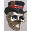 PINZ Pin Skull Top Hat