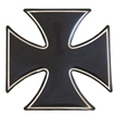 Small Black Cross Medallion