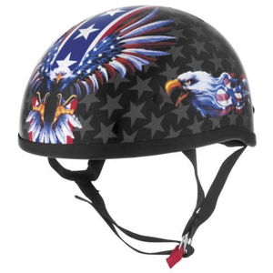 ORIGINAL ハーフヘルメット USA Flame Eagle