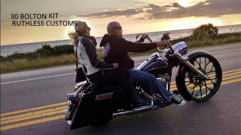 サービス ウェビック1号店American Suspension American Suspension:アメリカンサスペンション ボルト-オン  ラッキーネック ツリー FLT FLH