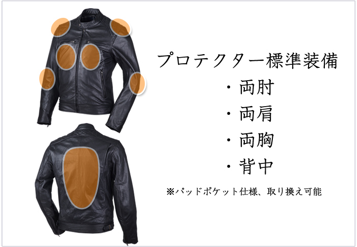 18SJ-6 ゴートレザージャケット - DEGNER | アンバーピース