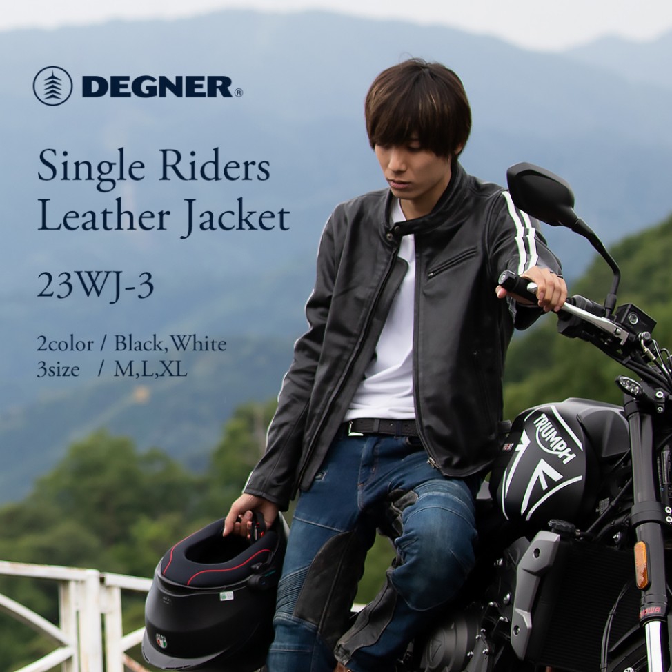 MEN'SレザージャケットDEGNERデグナー   ハーレーパーツ通販の