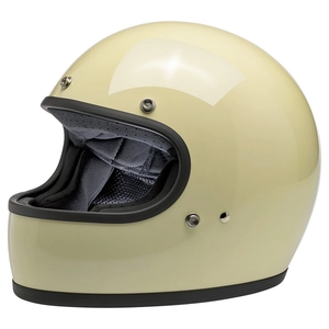 GRINGO ECE R22.05 フルフェイスヘルメット - GLOSS VINTAGE WHITE
