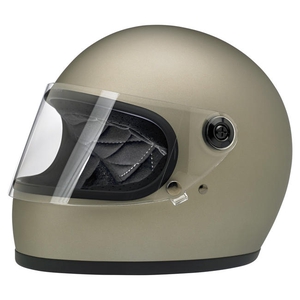 GRINGO S ECE R22.05 フルフェイスヘルメット - FLAT TITANIUM