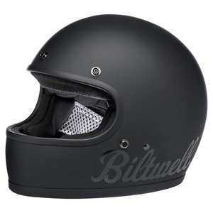 GRINGO ECE R22.05 フルフェイスヘルメット - FLAT BLACK FACTORY