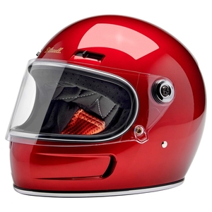 GRINGO SV ECE R22.06 フルフェイスヘルメット - METALLIC CHERRY RED