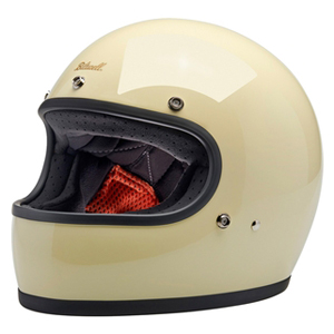 GRINGO ECE R22.06 フルフェイスヘルメット - GLOSS VINTAGE WHITE