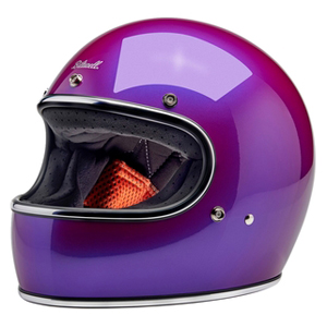 GRINGO ECE R22.06 フルフェイスヘルメット - METALLIC GRAPE