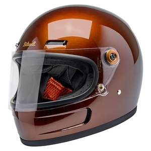 GRINGO SV ECE R22.06 フルフェイスヘルメット - METALLIC WHISKEY