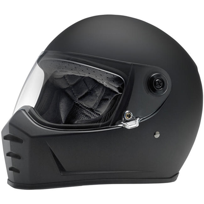 Biltwell LANE SPLITTER HELMET - FLAT BLACK