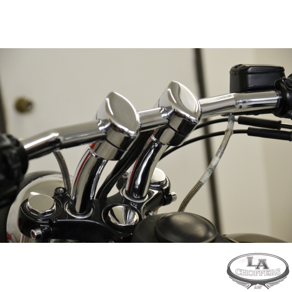 緑林シリーズ LA CHOPPERS LA CHOPPERS:エルエーチョッパーズ ライザーシステム HEFTYモデル スムース 6” ブラック 【RISERS  HFTY SMOOTH 6” BK [0602-0510]】 - www.bigtreebrands.com
