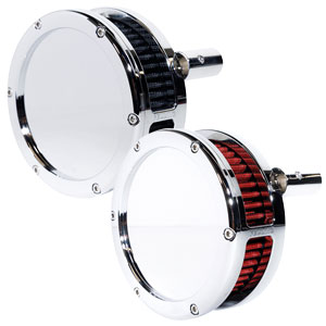 BA エアクリーナー スリム ソリッドカバー クローム