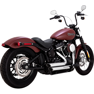 VANCE＆HINES ショートショット スタッガード クローム