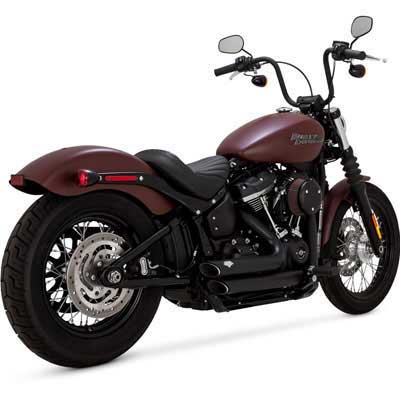 VANCE＆HINES ショートショット スタッガード ブラック