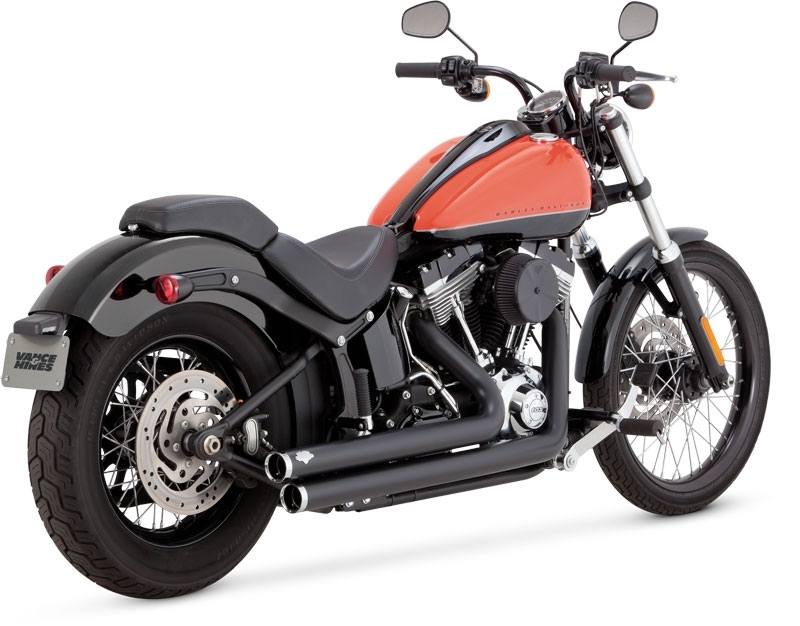 VANCE&HINES ビッグショット スタッガード ブラック - VANCE&HINES VANCE&HINES ビッグショット スタッガード ブラック - VANCE&HINES