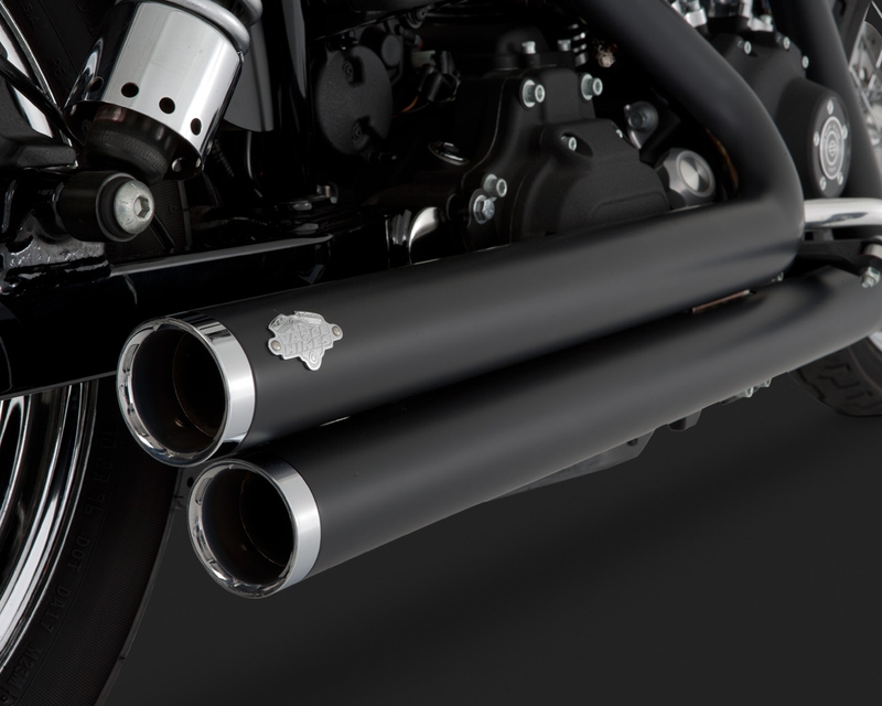 VANCE&HINES ビッグショット スタッガード ブラック - VANCE&HINES VANCE&HINES ビッグショット スタッガード ブラック - VANCE&HINES