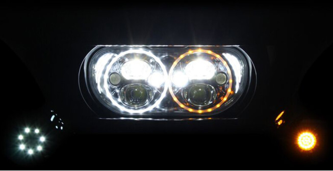 LEDヘッドライト Custom Dynamics(カスタムダイナミクス) | ハーレー 