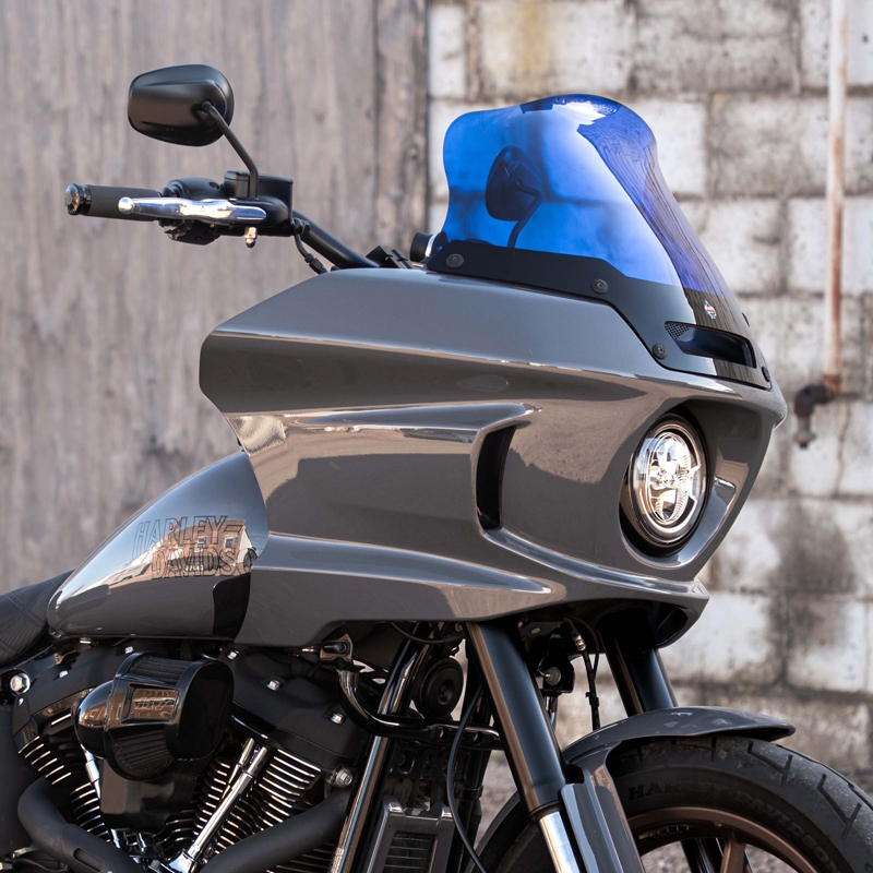 Klock Werks 8インチ ブロンズ ウィンドシールド美品 FXLRST