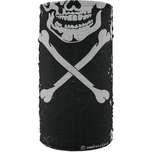 FLEECE-LINED MOTLEY TUBE Skull Xbones