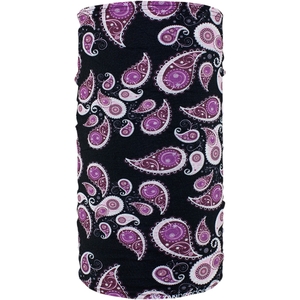 FLEECE-LINED MOTLEY TUBE Purple Paisley