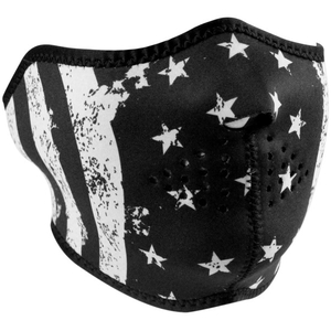 HALFMASK Black/White Flag