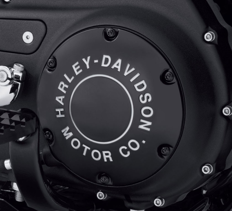 25701021 H-D MOTOR CO.ロゴ・ダービーカバー グロスブラックHarley ...