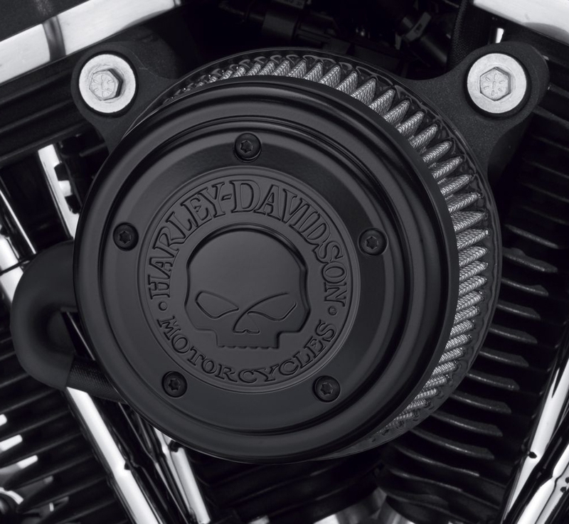 29400366 エアクリーナーインサート スカルコレクション ブラック Harley Davidson(ハーレーダビッドソン) | ハーレー