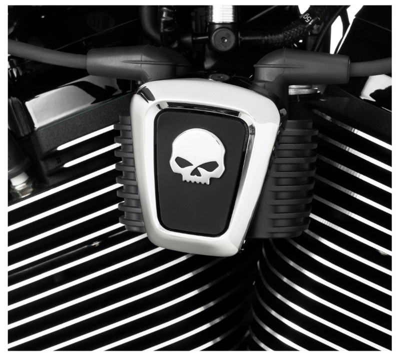 スカル コイルカバー - Harley Davidson | アンバーピース