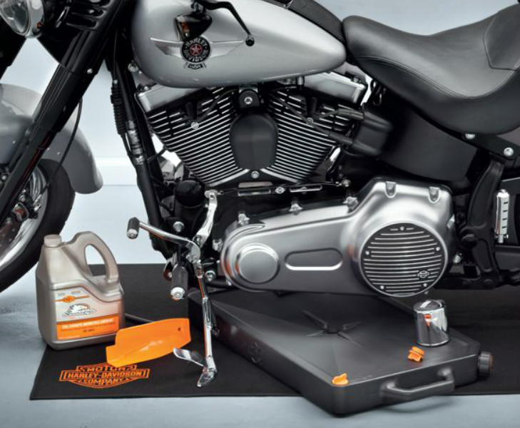 63795-10 ロープロファイル・オイルドレインパン Harley Davidson