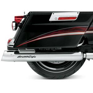 65100017 クローム・エンドキャップ/フィッシュテイル Harley Davidson 
