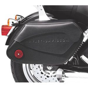 シンセティックレザー・サドルバッグ