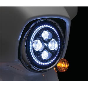 Orbit Prism 7”LEDヘッドライト White Halo