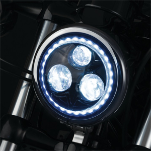 Orbit Prism 5-3/4”LEDヘッドライト White Halo