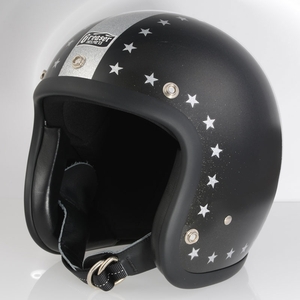 GREASER ジェットヘルメット American-Style Star Design Ⅲ