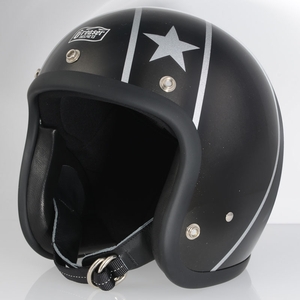 GREASER ジェットヘルメット American-Style Star Design Ⅳ