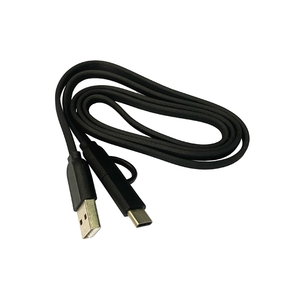 2-in-1 USB-C MICRO USB チャージングケーブル