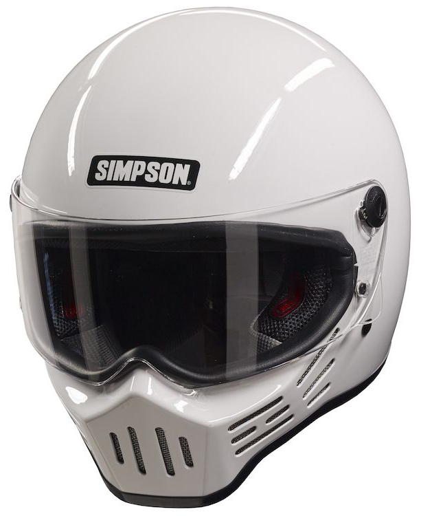 Simpson M30 DOT - WHITESIMPSON(シンプソン) | ハーレーパーツ通販の 